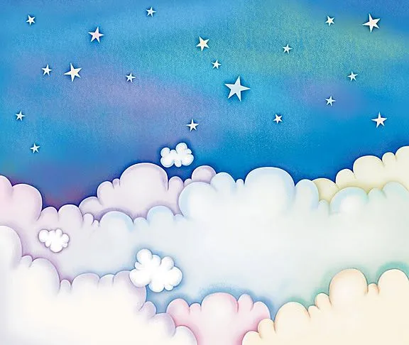 Picture children's night sky to print-Images and pictures to print