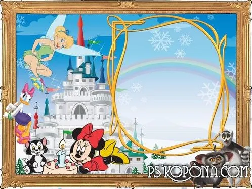 Picture Frame - Country Disney » psd template,psd photoshop,png Frame ...