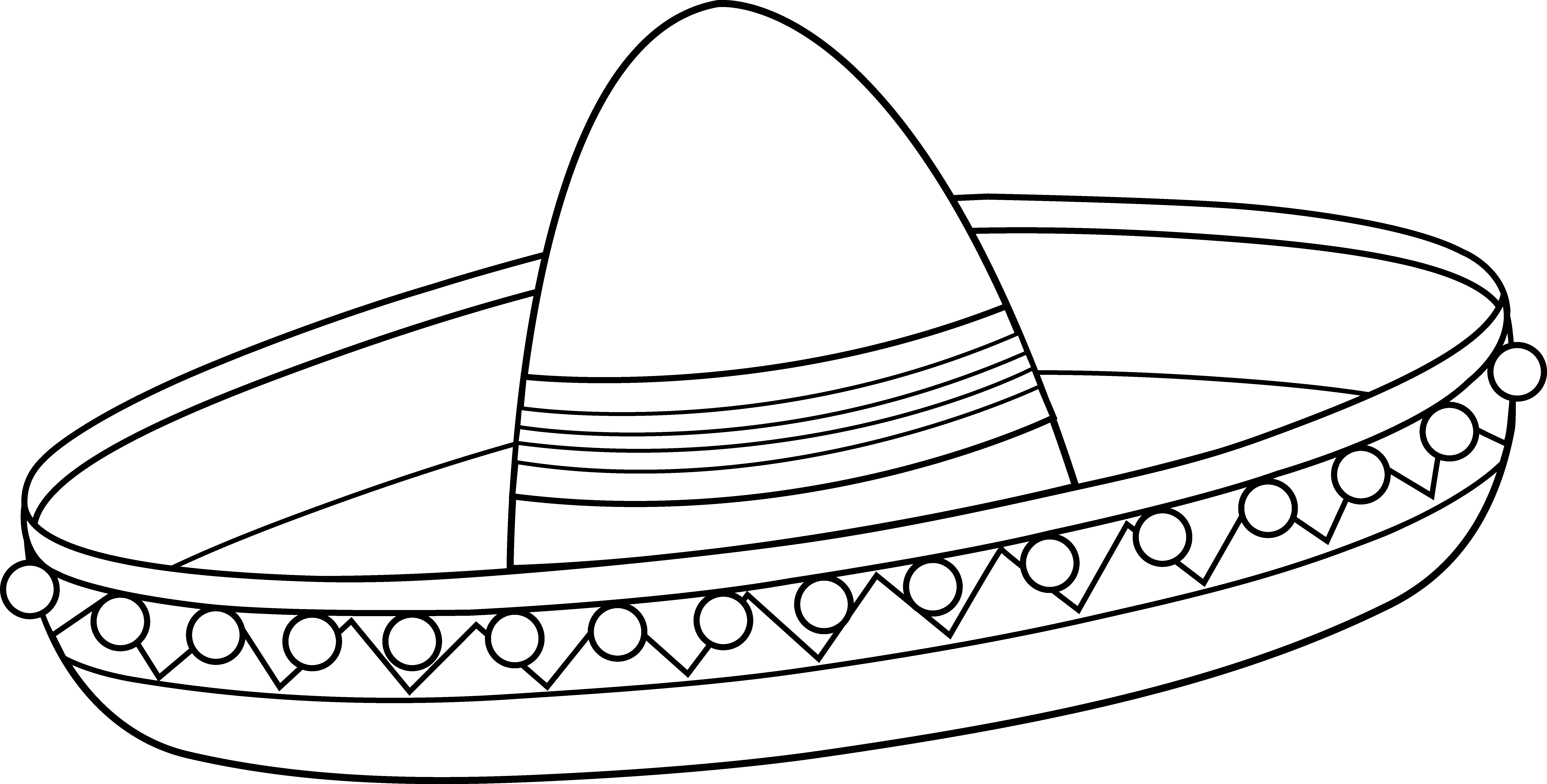 Picture Of A Sombrero - Cliparts.