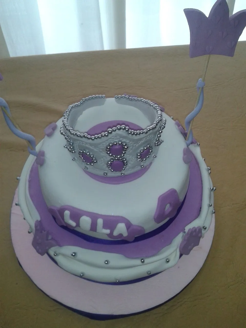 Pie Galerie: TORTA DE PRINCESA EN VIOLETA