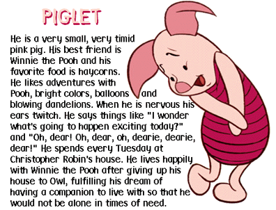 Piglet - Pig fans Wiki