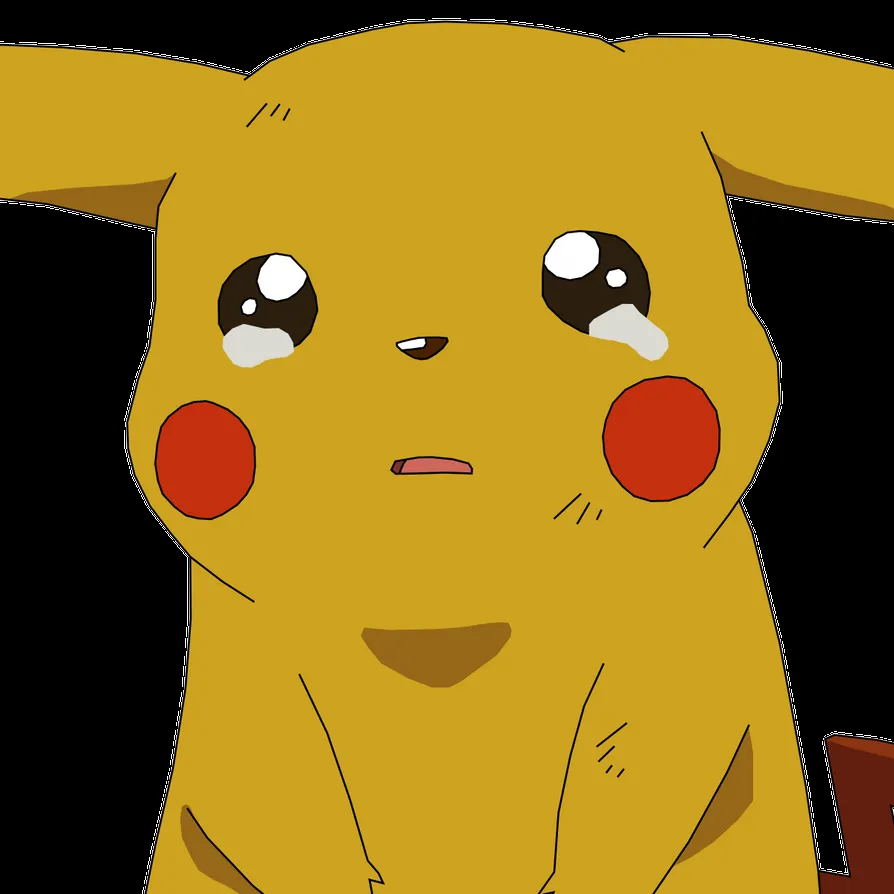 Pikachu crying. by athosiana on DeviantArt