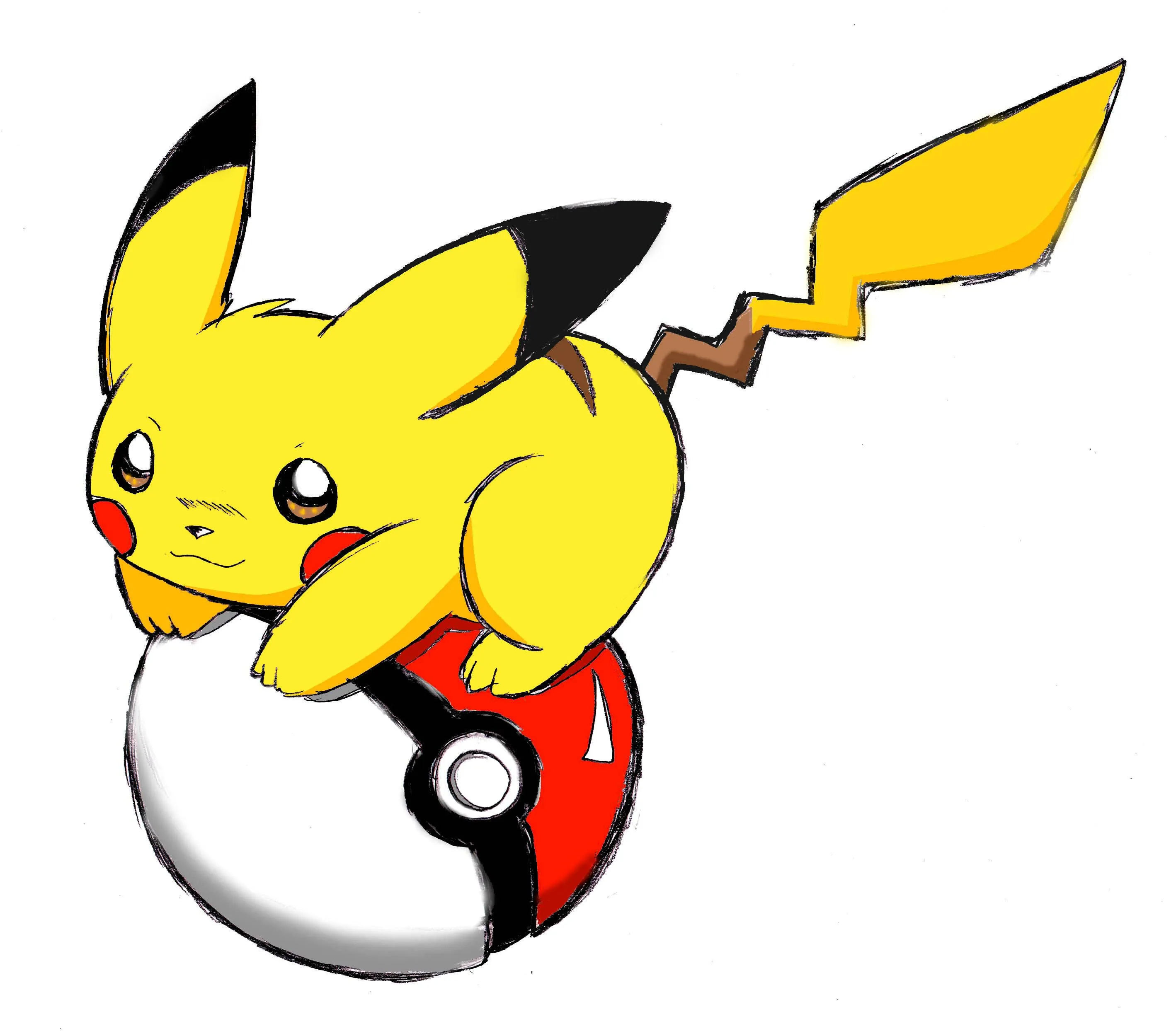 pikachu_with_pokeball_by_ ...