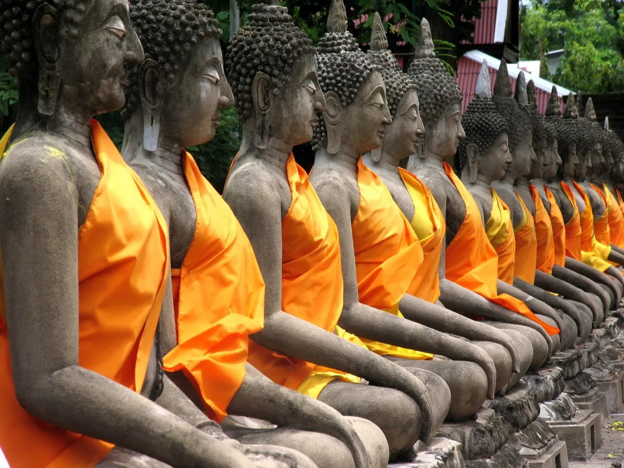 Pilar y Sergio: Tailandia. Ayutthaya. Budas