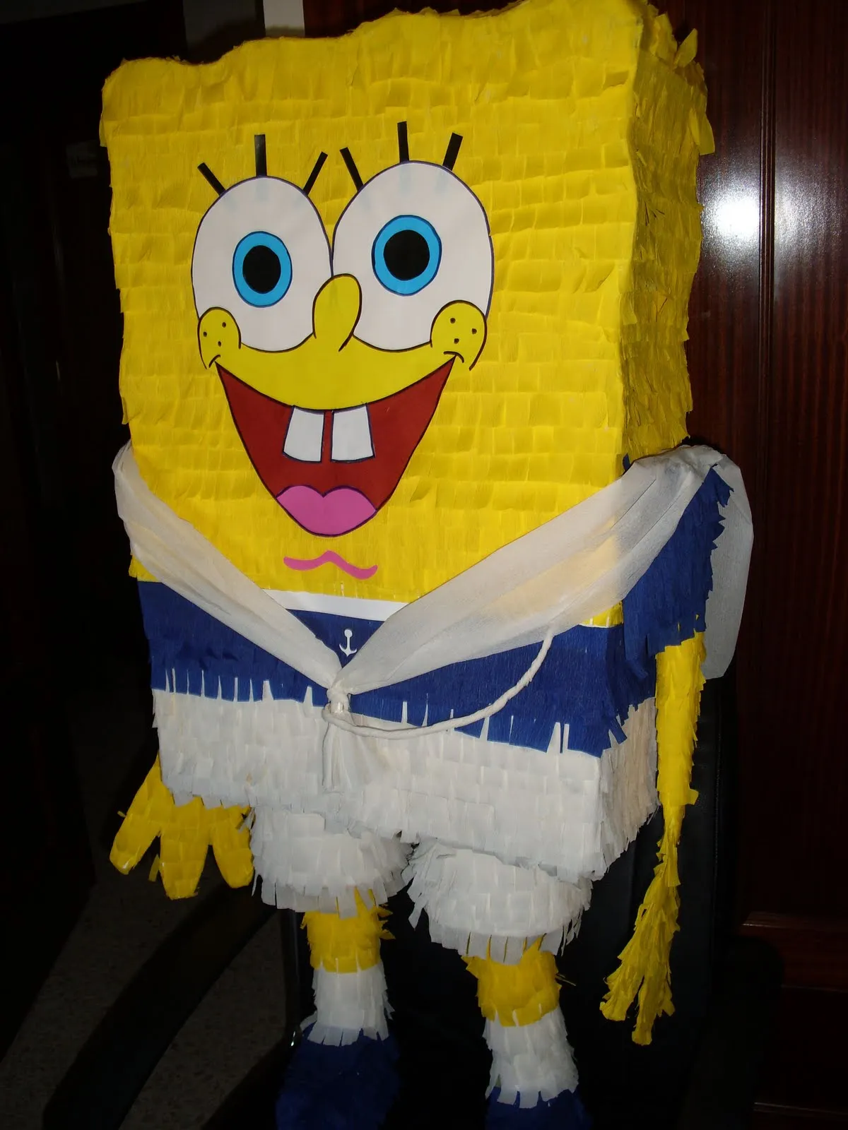 sal y pimienta: PIÑATA DE BOB ESPONJA