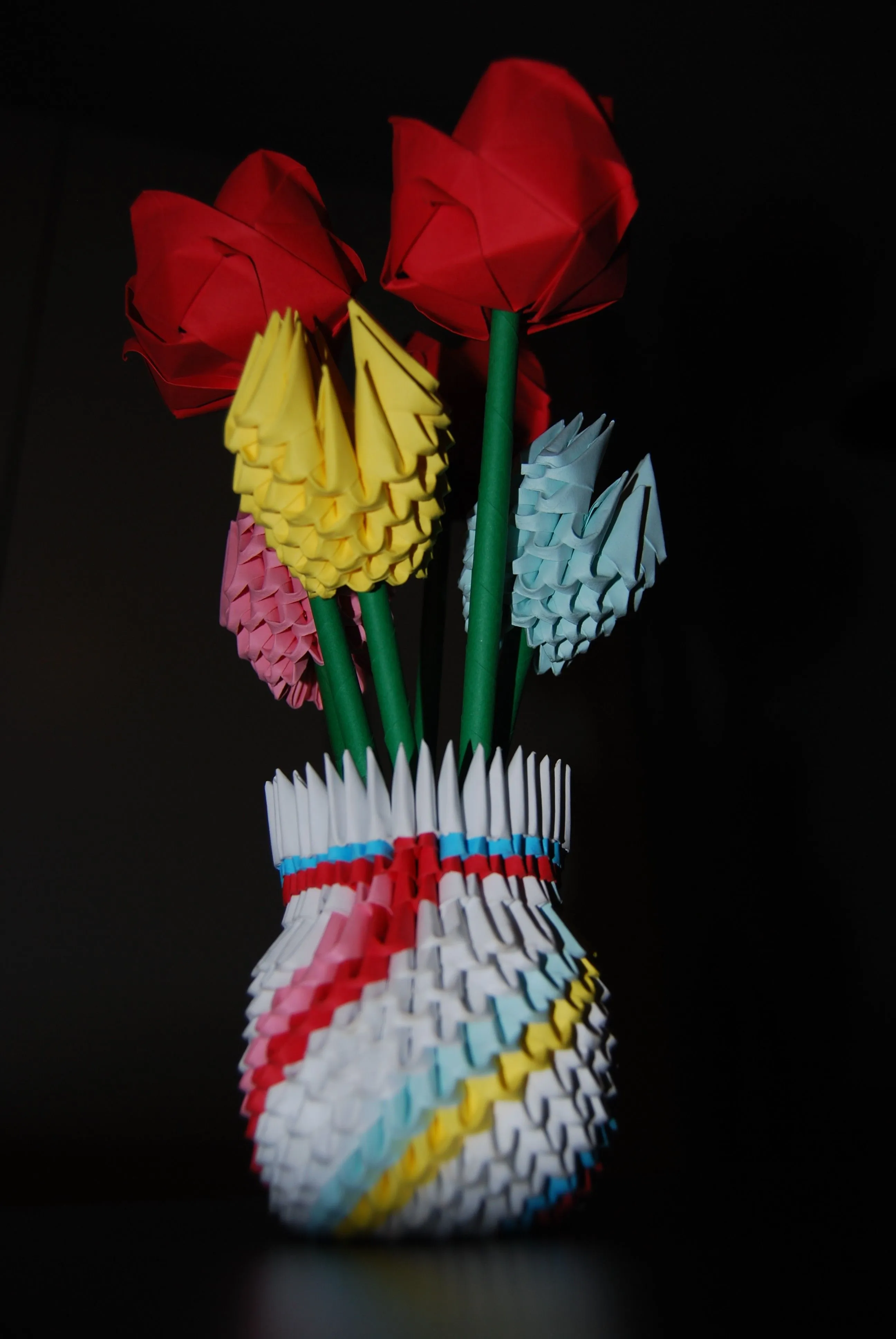 Pin 3d Origami – Peacock on Pinterest