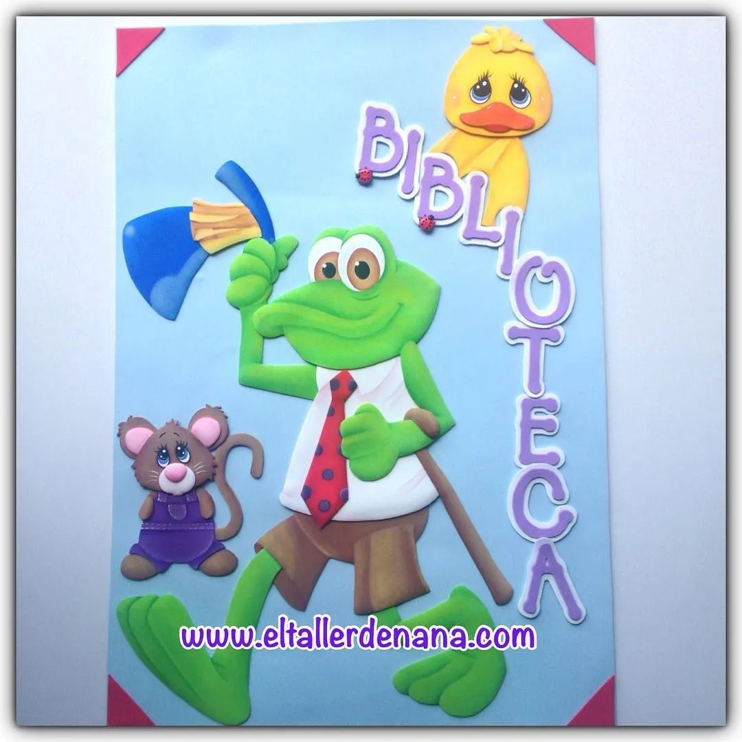 Pin en Apliques en Foami