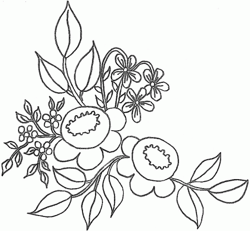 PATRONES PARA PINTAR EN TELA: PATRONES GRATIS CON TEMAS FLORALES ...