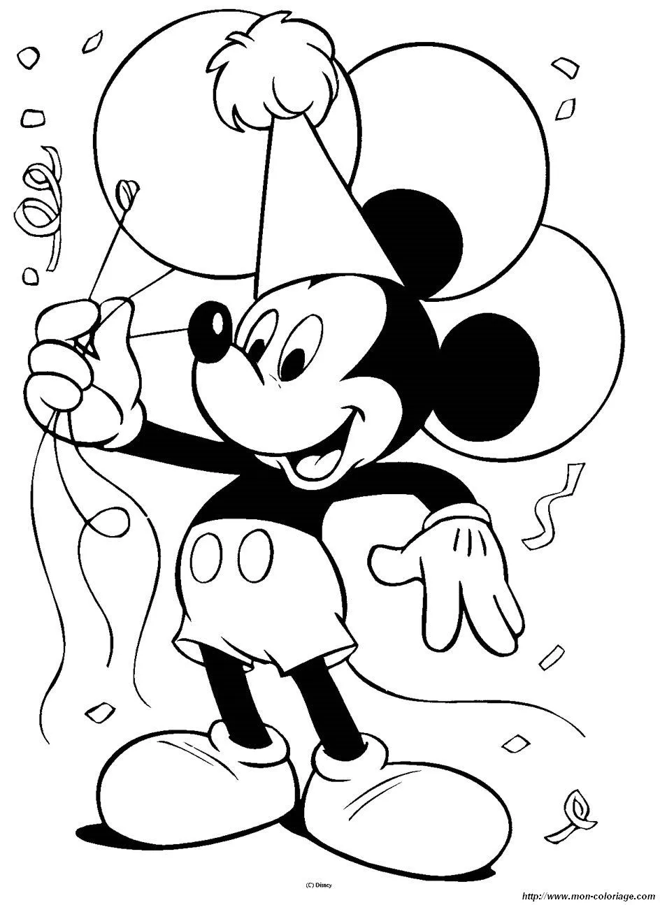 Pin Ausmalbilder Mickey Babys Walt Disney on Pinterest