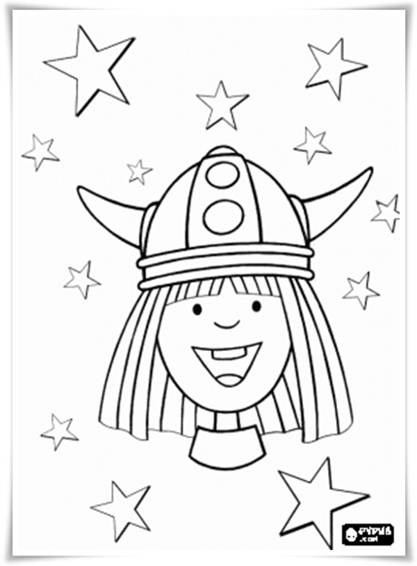 Pin Ausmalbilder Vicky The Viking on Pinterest