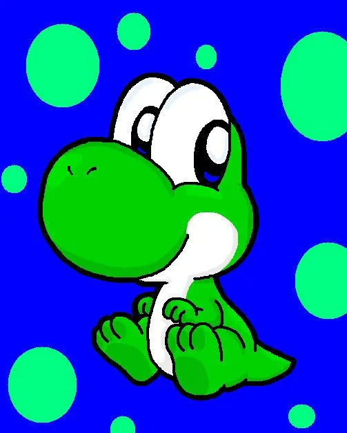 Pin Baby Yoshi Coloring Pages on Pinterest