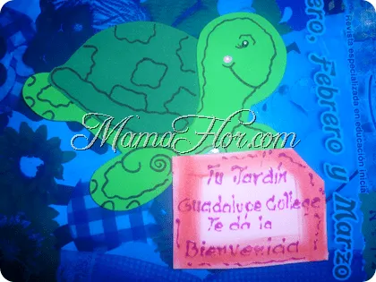 Como hacer un Pin de Bienvenida - Manualidades MamaFlor
