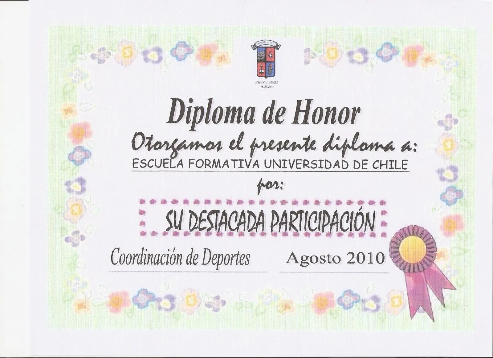 Pin Cientos Fotos Imagenes Marcos Diplomas Honor on Pinterest