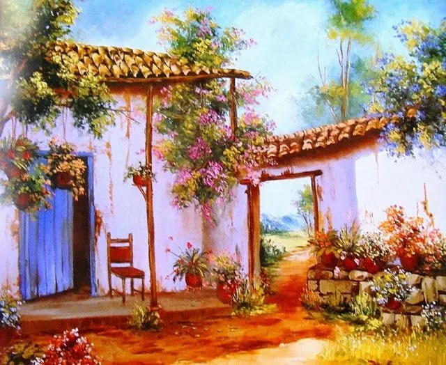 Pin by Gloria Arbelaez on pintura tipica latinoamericana | Pinterest