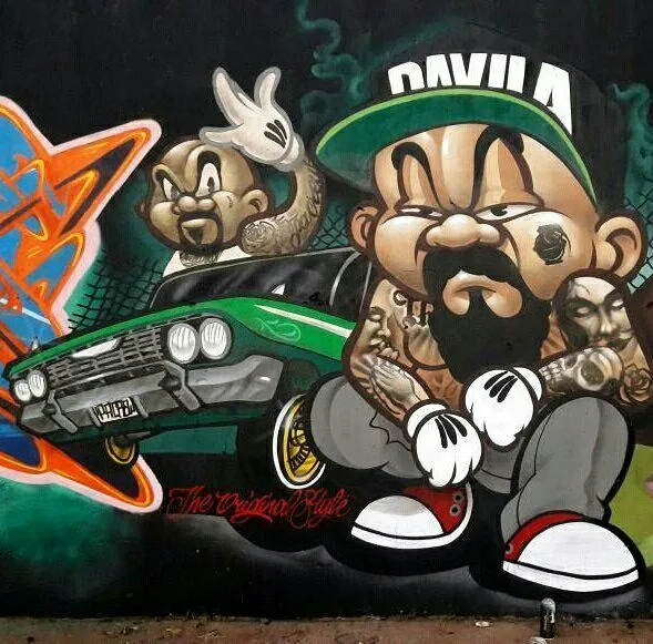 Pin by NOD 346 on Arte Cholero Worldwide | Graffiti characters, Graffiti  art, Lowrider art