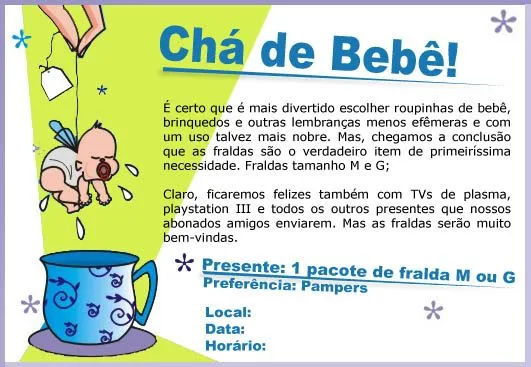 Desenhos de bebé para cha de bebé - Imagui