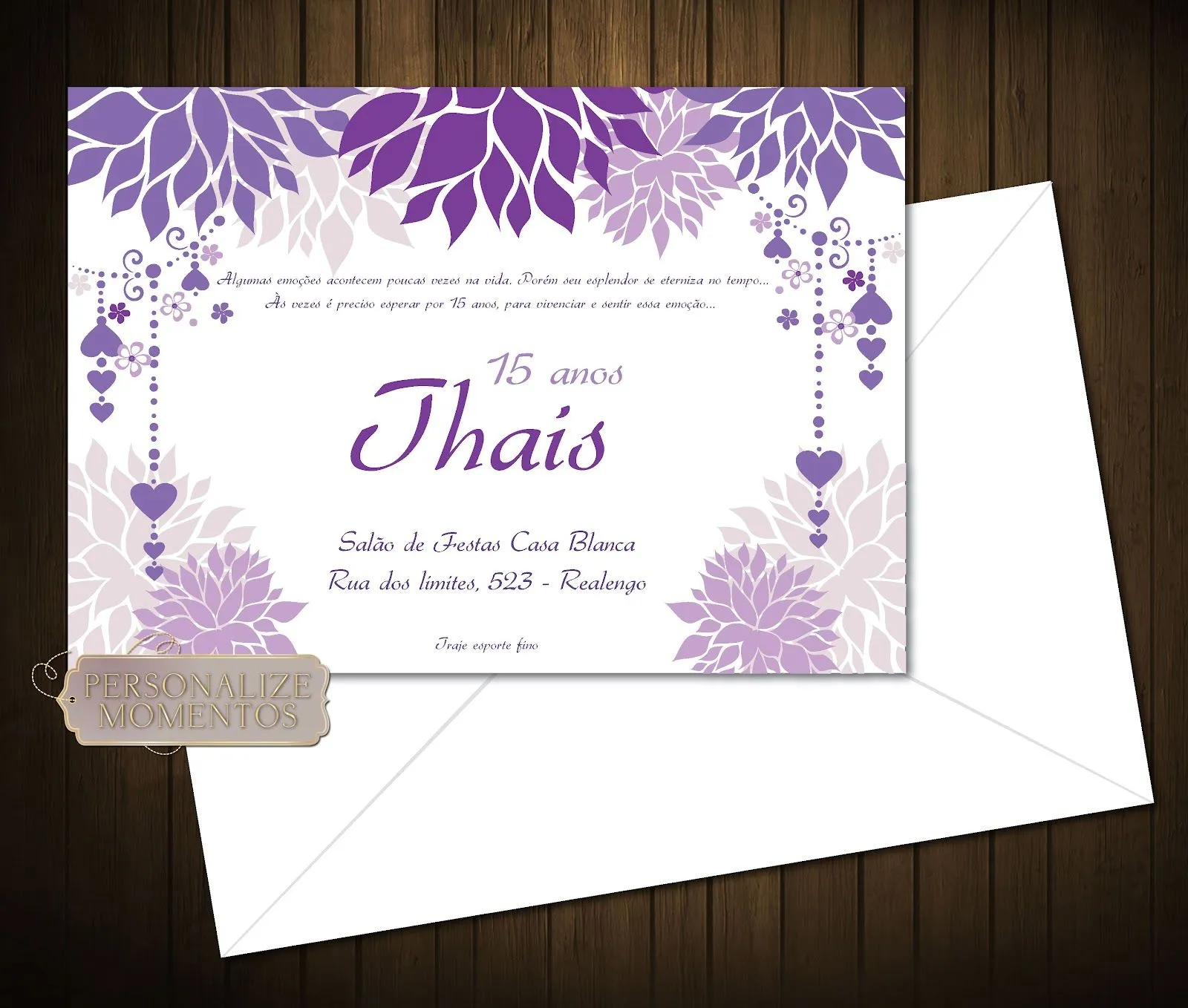 Pin Convites Para 15 Anos 8 110x70 on Pinterest