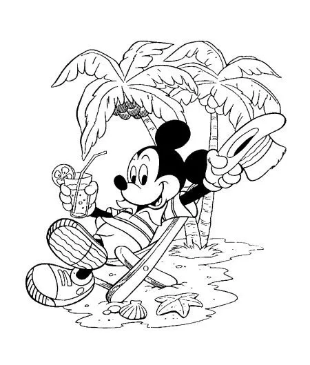 Pin Desenhos Do Mickey Para Colorir on Pinterest