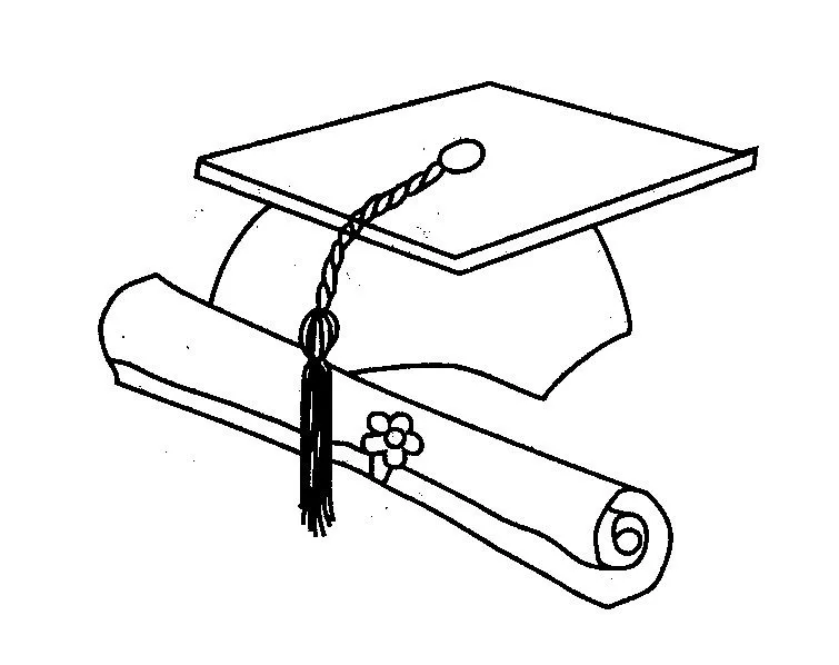 Pinto Dibujos: Dibujos para colorear de graduación