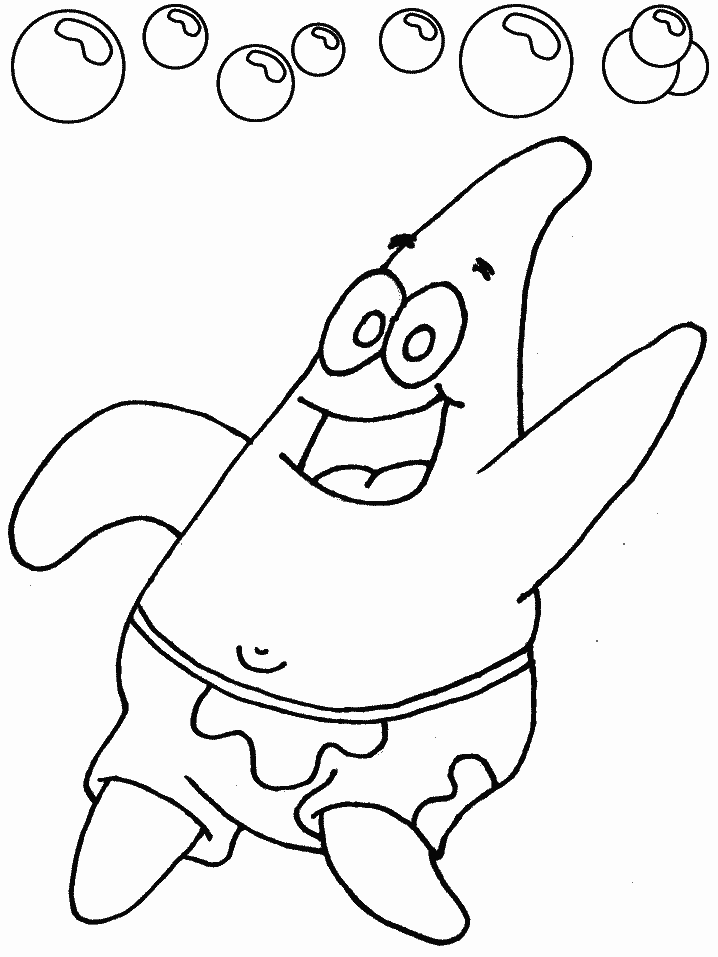 Pin Dibujos De Patricio Estrella Bob Esponja Para Colorear on ...