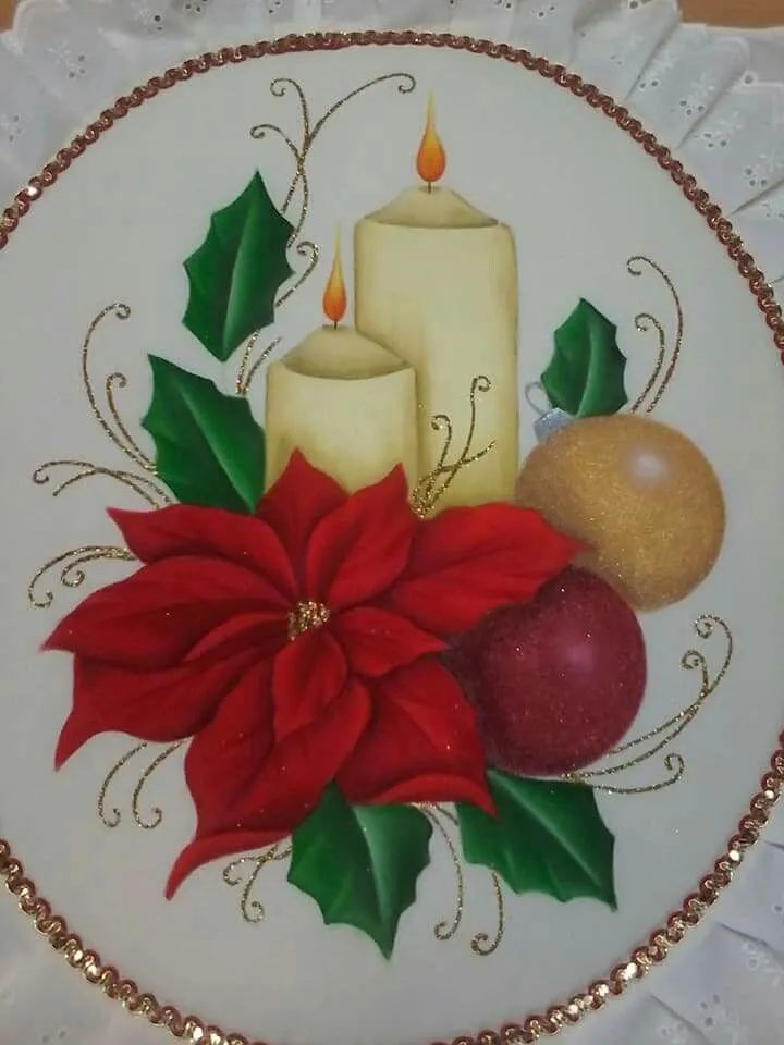 Pin de Dolores Sanchez en Navidad | Tela navidad, Pinturas de navidad, Pintura en tela navidad