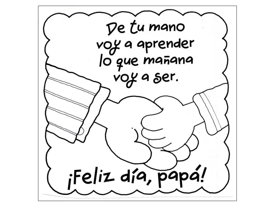 Pin Feliz Dia Del Padre Para Colorear Letrero Pintar Madre Source ...