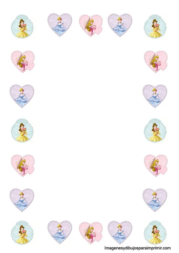 Pin Free Download Para Colorear Imprimir De Princesas Disney Papel ...