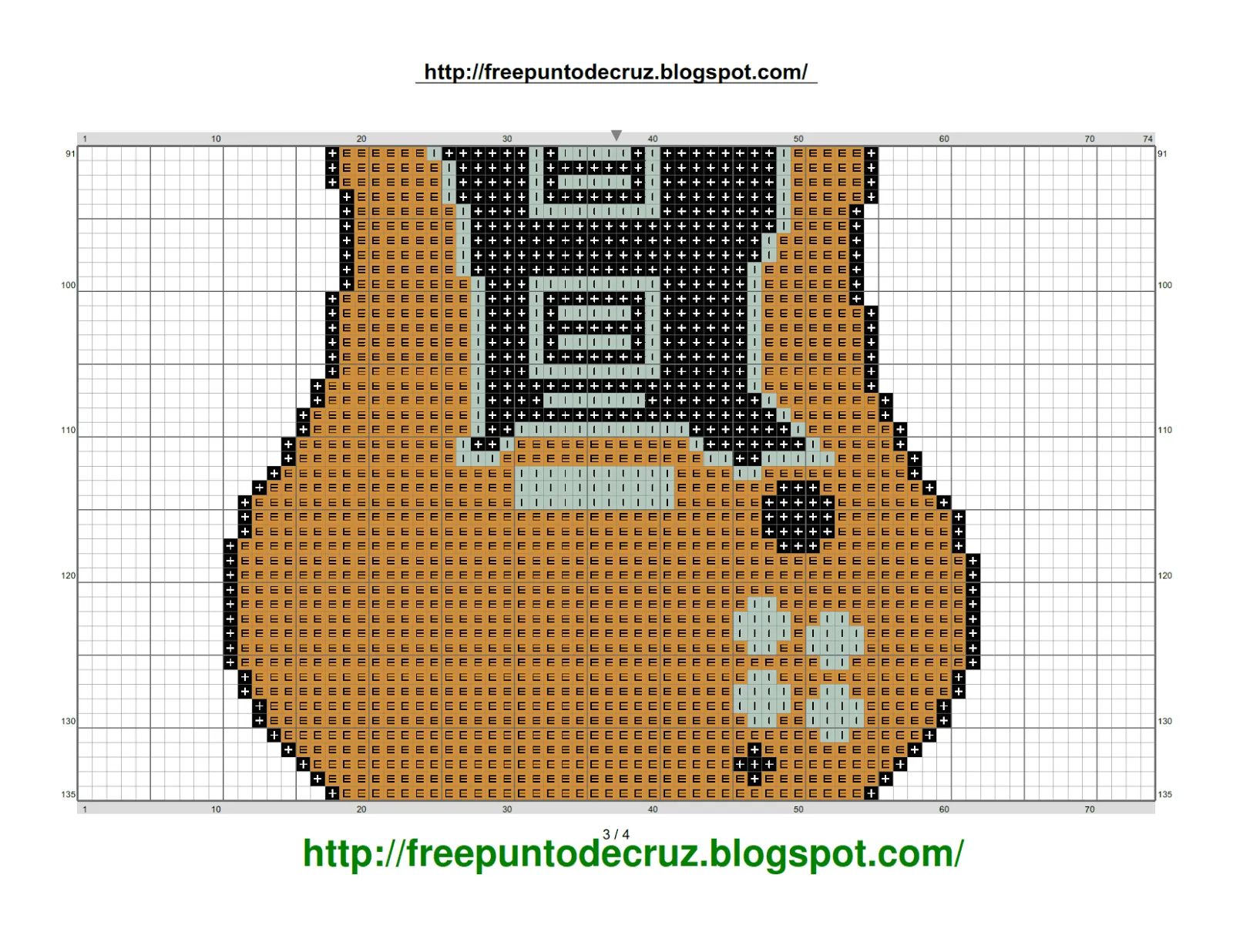 Pin Guitarra Punto De Cruz 003png on Pinterest