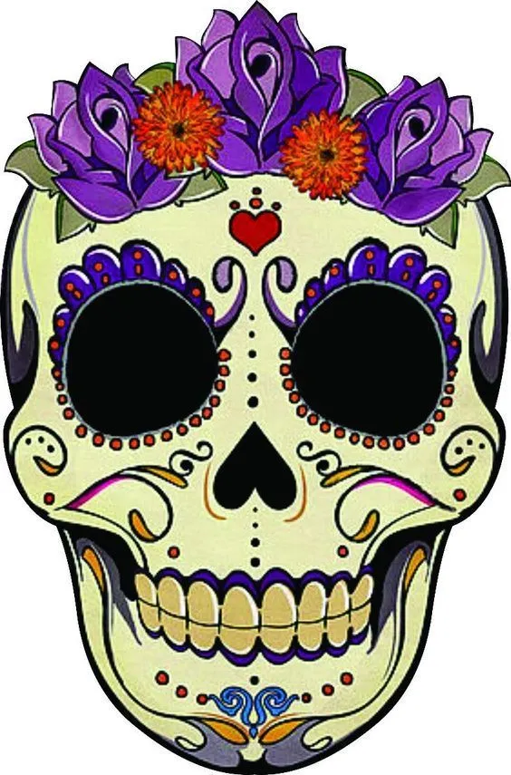 Pin on imagenes-calaveras-dibujar-del-dia-muertos