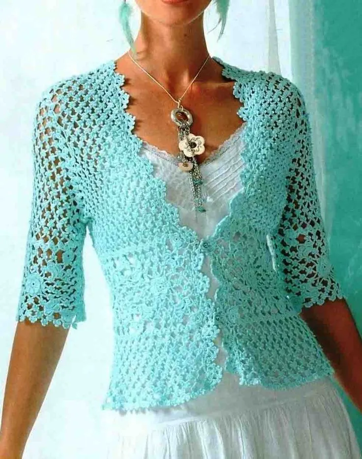 Pin Patrones Tejido Gratis Saco Blusa Crochet Picture Pelautscom ...