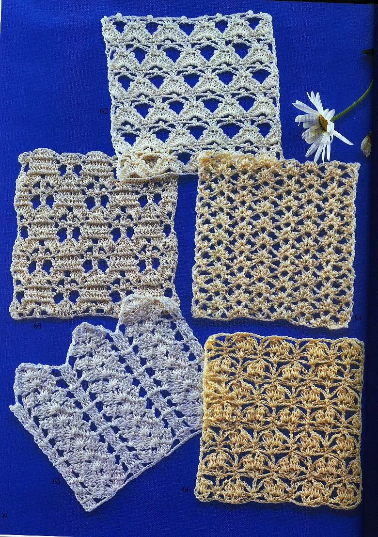 SOLO PUNTOS: Crochet puntos calados