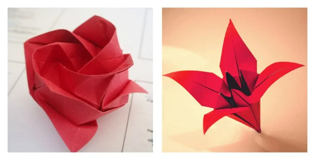 Pin Hacer Una Rosa Papel Origami Imanualidades Pictures on Pinterest