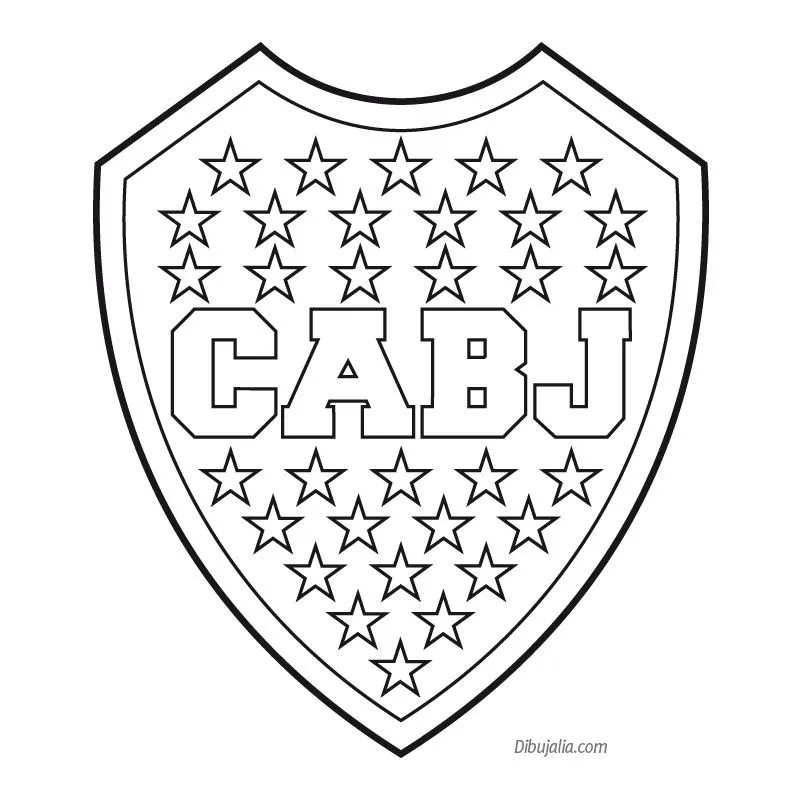 Escudo Boca Juniors | Tatuaje de boca juniors, Escudo de boca