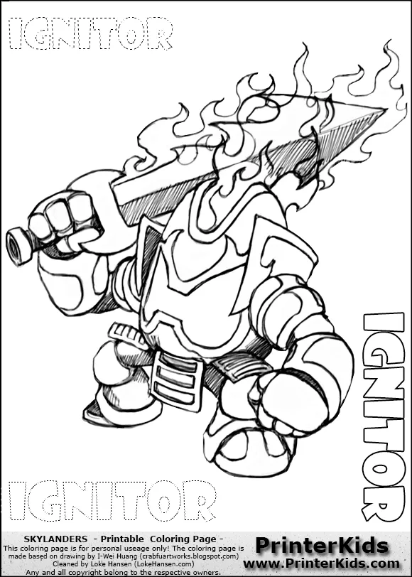 Pin Skylanders Camo Coloring Pages on Pinterest