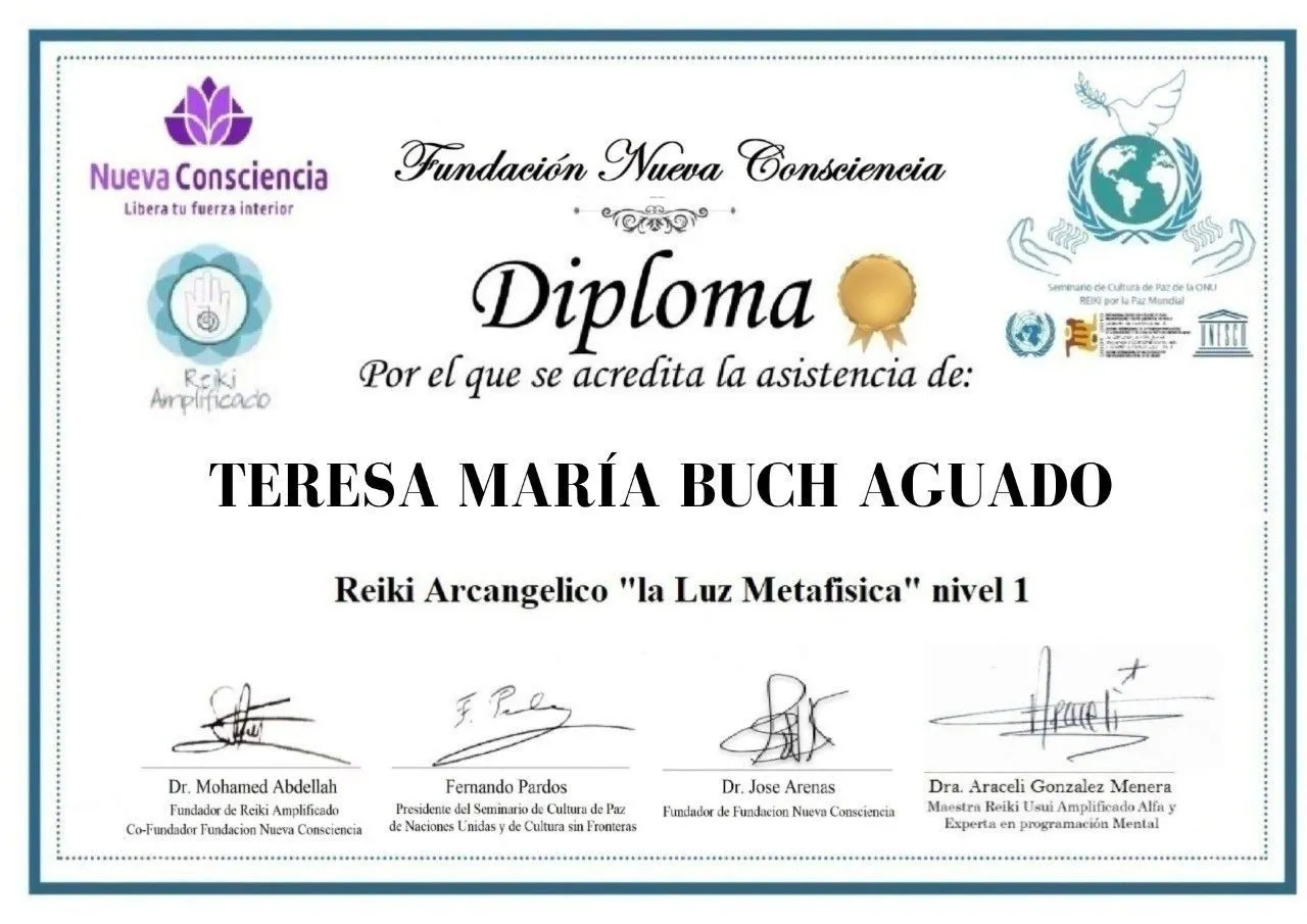 Pin de Teresa Buch en diplomas | Diplomas, Reiki, Acordes de guitarra