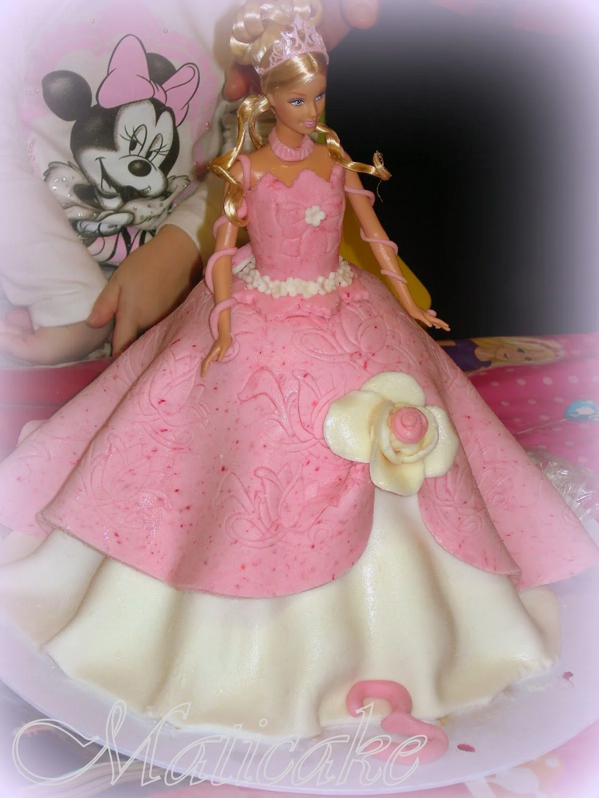 Pin Torta Barbie on Pinterest