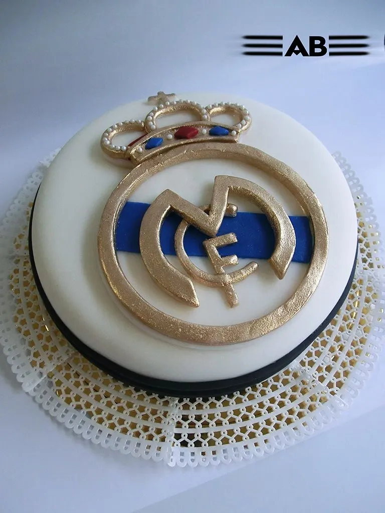 Pin Torta Real Madrid Adriana Brancato Cake on Pinterest