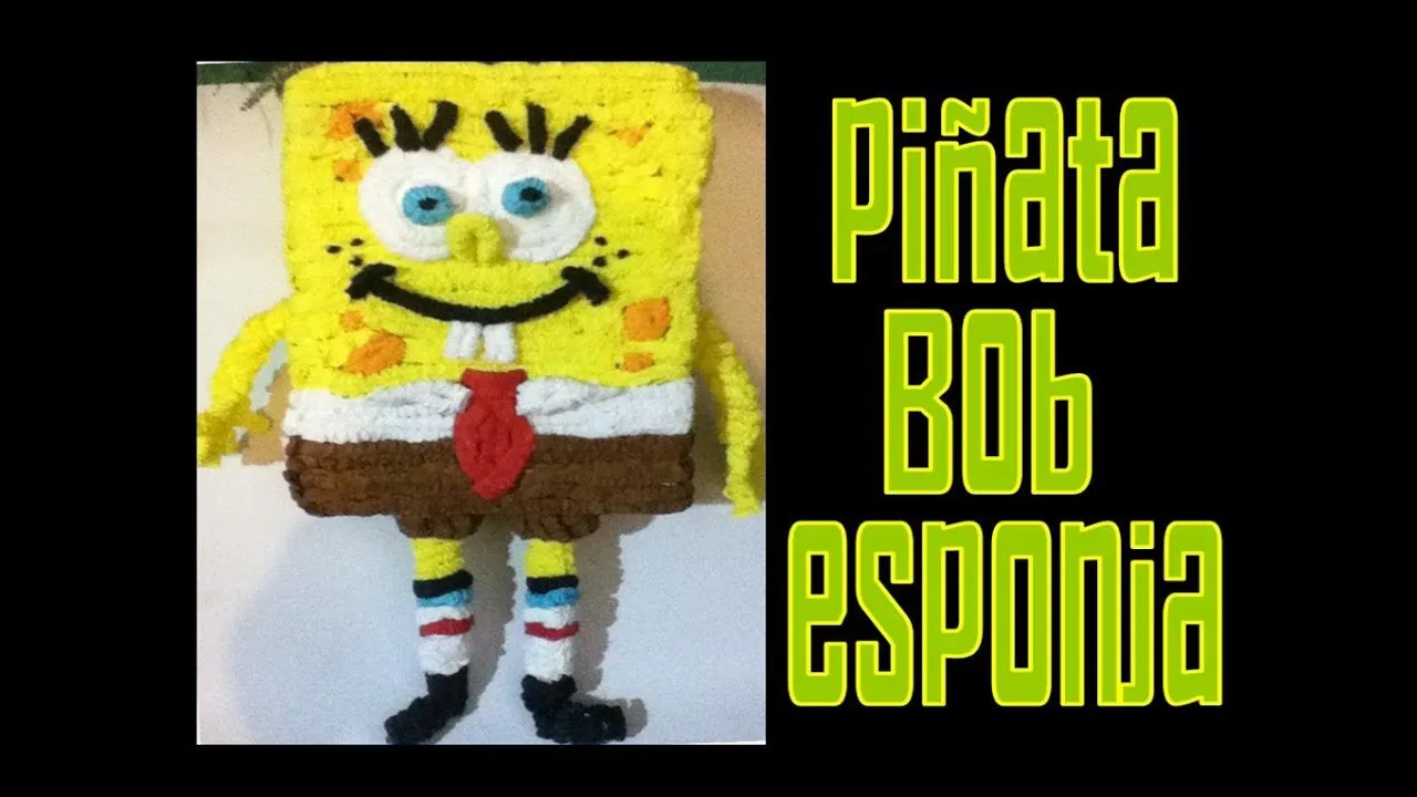 Piñata de bob esponja | Spongebob | - YouTube