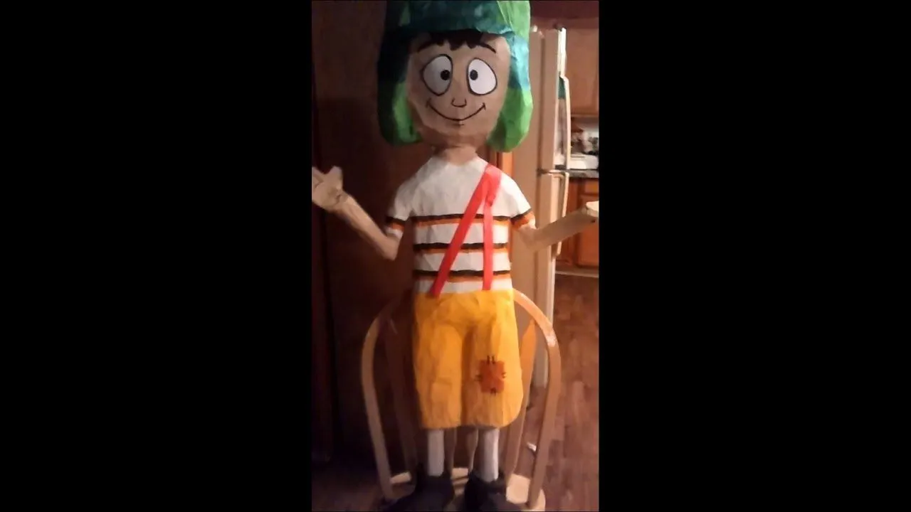 pinata del chavo de 8 (chavito animado) - YouTube