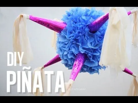 Como hacer una piñata - Estrellas Navideñas - DIY Piñata - YouTube
