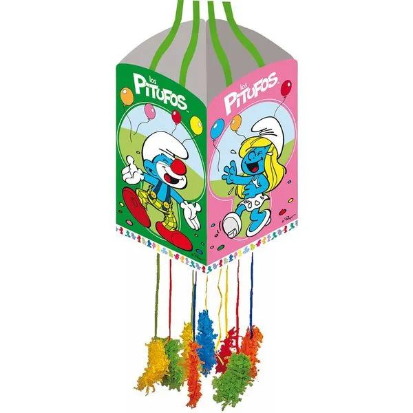 Piñata Fiesta Los Pitufos: comprar online