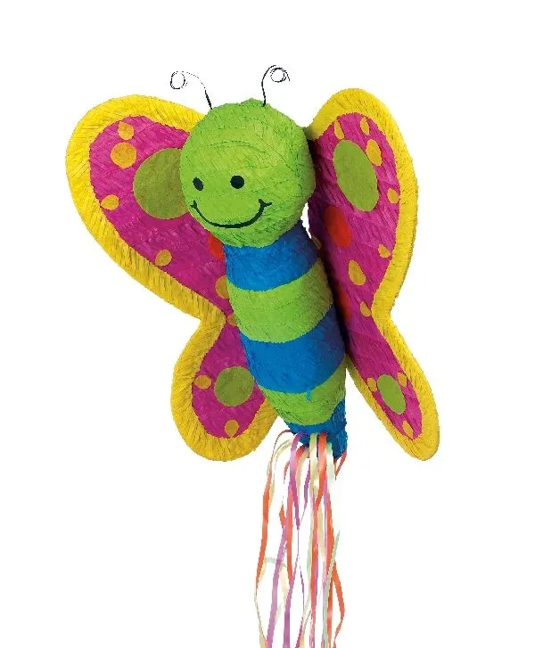 Piñatas en forma de mariposa - Imagui