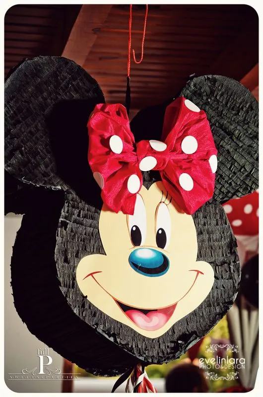Como hacer la pinata de Minnie - Imagui