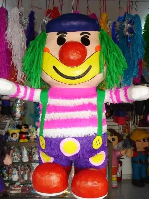 PIÑATA PAYASO CHICO FINO | Piñatas | Pinterest