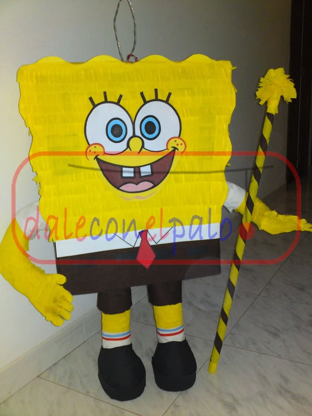 PIÑATAS ARTESANALES daleconelpalo: Piñata de Bob Esponja