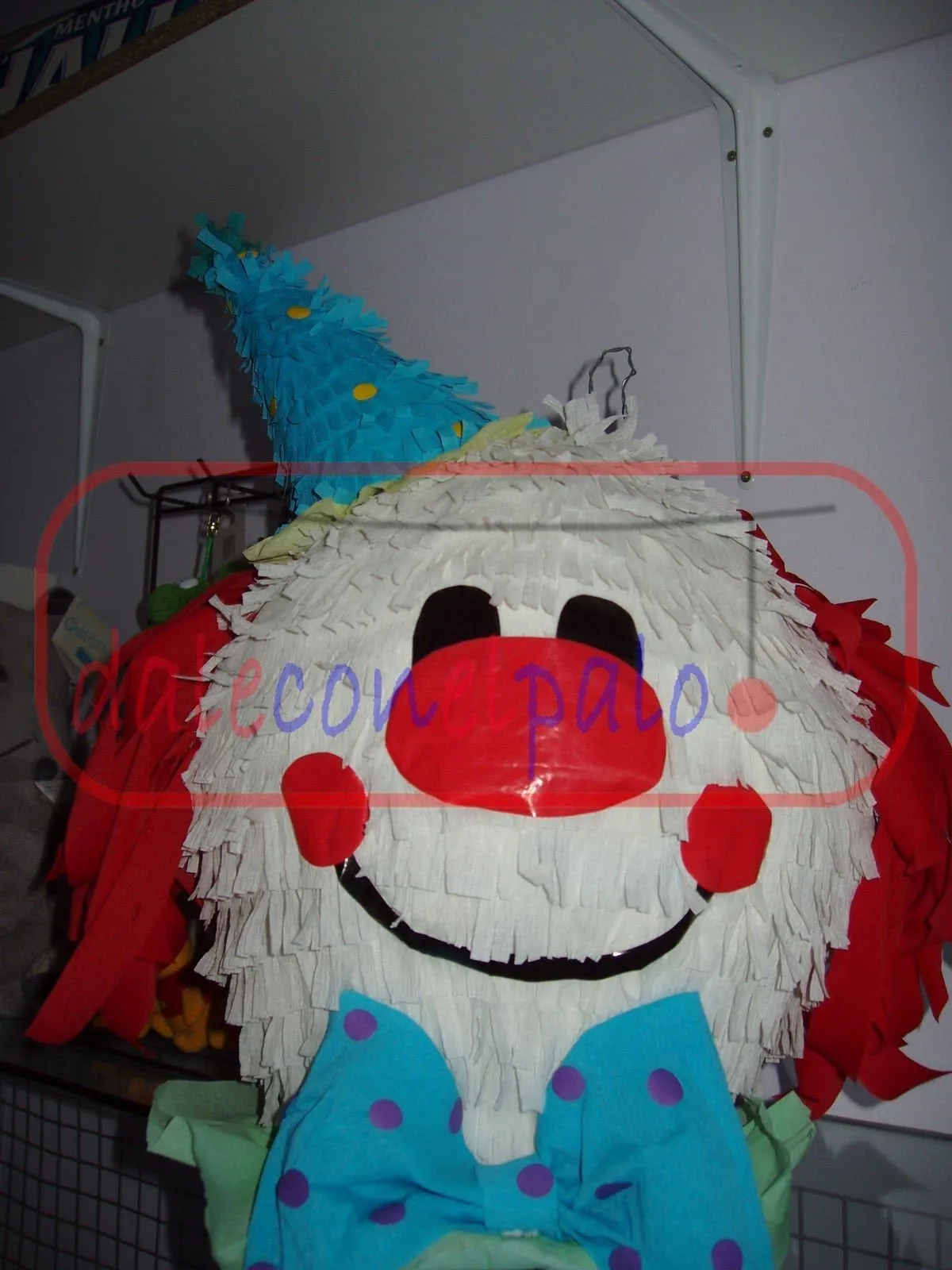 PIÑATAS ARTESANALES daleconelpalo: Piñata de Payasito