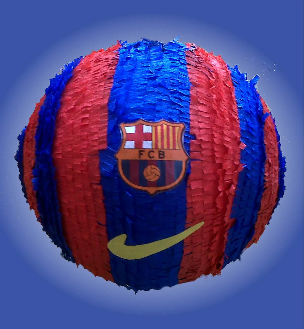 PIÑATAS : PIÑATA BALÓN DE FUTBOL FC BARCELONA 3D