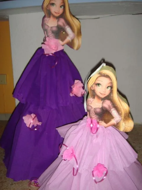 Piñatas de rapunzel - Imagui