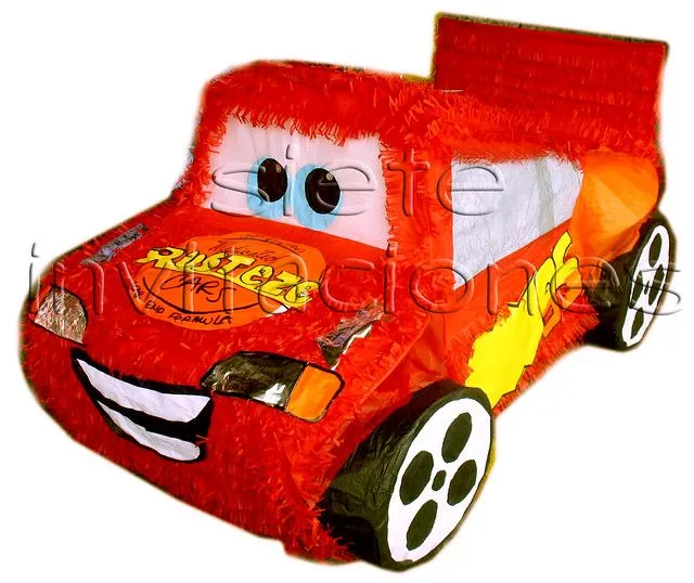 piñata rayo mcqueen de Siete Invitaciones Guatemala | Flickr ...