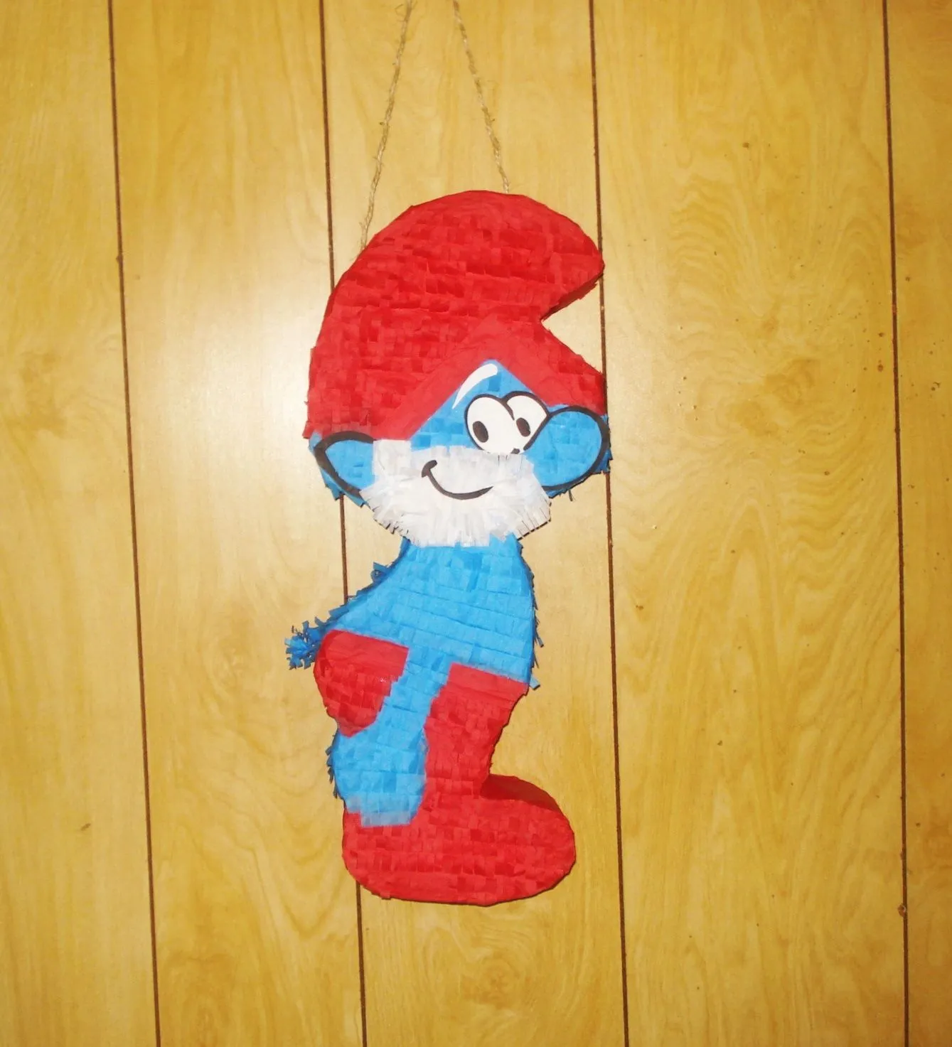 Piñatas: Smurfs pinatas (los pitufos).